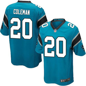 Kurt Coleman Carolina Panthers blue Elite jersey