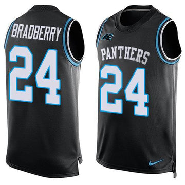 James Bradberry Carolina Panthers black jersey