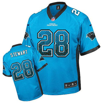 Jonathan Stewart Carolina Panthers blue Elite jersey