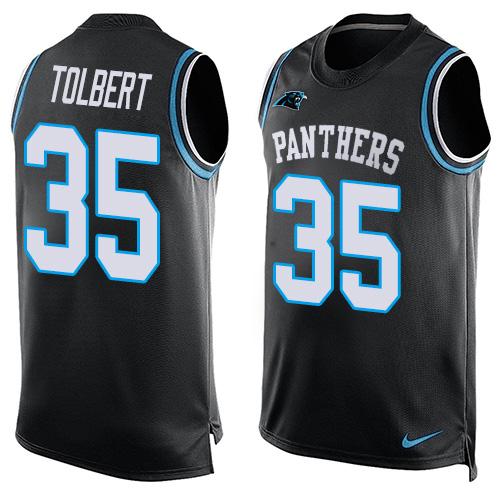 Mike Tolbert Carolina Panthers black jersey