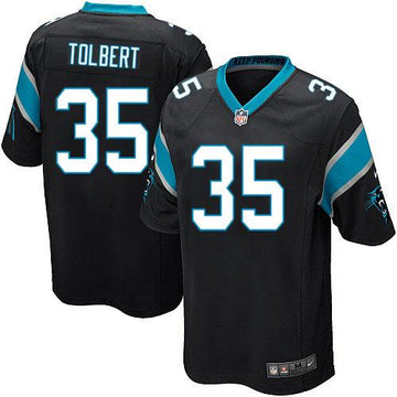 Mike Tolbert Carolina Panthers black Elite jersey