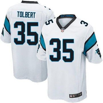Mike Tolbert Carolina Panthers white Elite jersey
