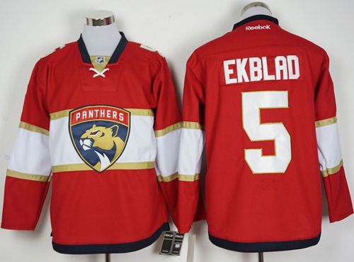 Aaron Ekblad Florida Panthers red jersey