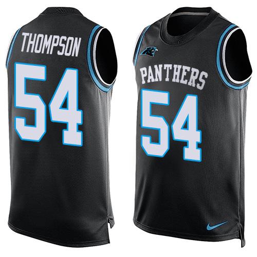 Shaq Thompson Carolina Panthers black jersey