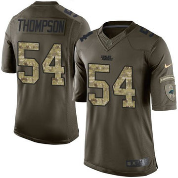 Shaq Thompson Carolina Panthers green Salute To Service jersey