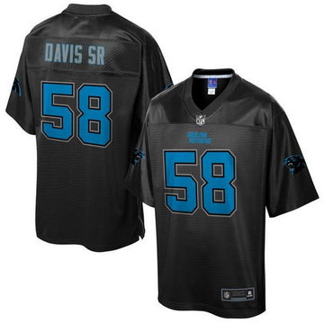 Thomas Davis Sr Carolina Panthers black Pro Line jersey