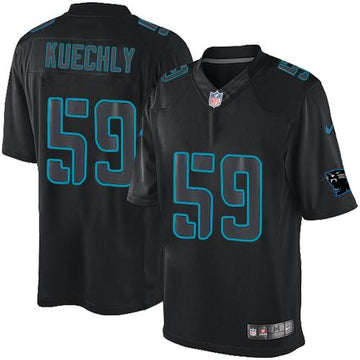 Luke Kuechly Carolina Panthers black jersey