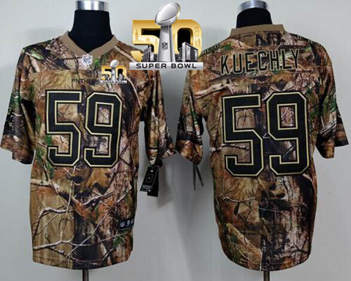 Luke Kuechly Carolina Panthers camo Elite jersey