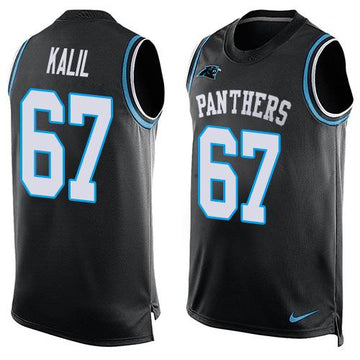Ryan Kalil Carolina Panthers black jersey