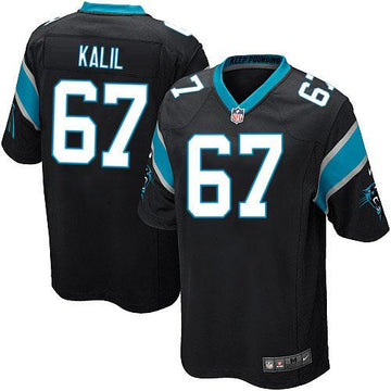 Ryan Kalil Carolina Panthers black Elite jersey