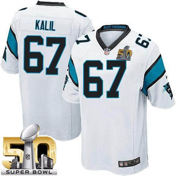 Ryan Kalil Carolina Panthers white Elite jersey