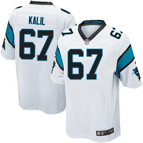 Ryan Kalil Carolina Panthers white Elite jersey