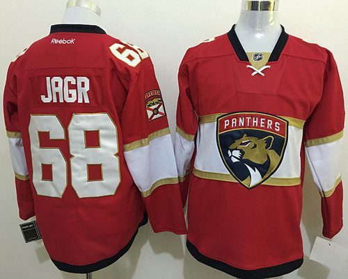 Jaromir Jagr Florida Panthers red jersey