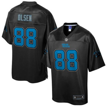 Greg Olsen Carolina Panthers black Pro Line jersey