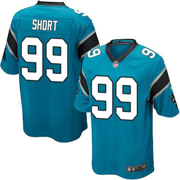 Kawann Short Carolina Panthers blue Elite jersey