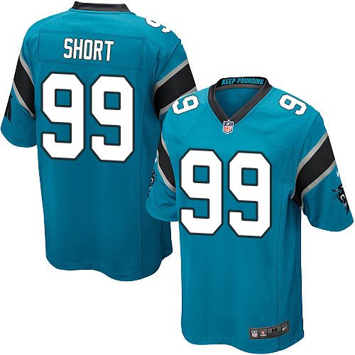 Kawann Short Carolina Panthers blue Elite jersey