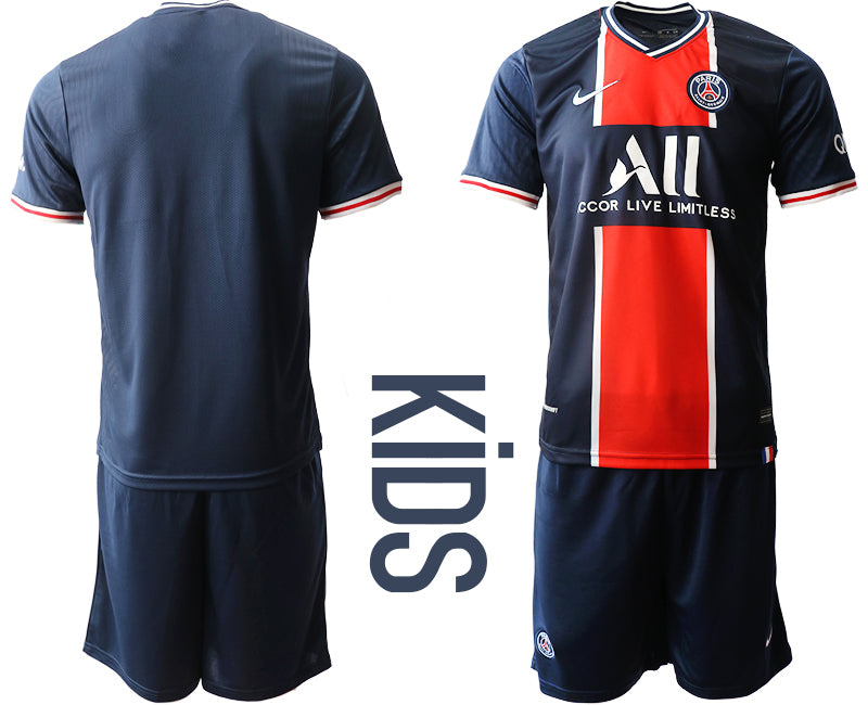 Custom Paris Saint-Germain Home jersey