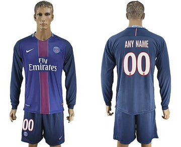 Custom Paris Saint-Germain Home jersey