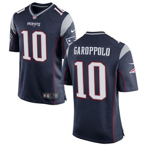 Jimmy Garoppolo New England Patriots navy Elite jersey