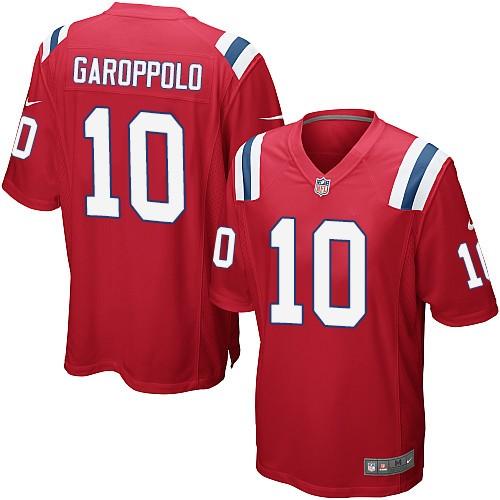 Jimmy Garoppolo New England Patriots red Elite jersey