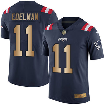 Julian Edelman New England Patriots navy jersey