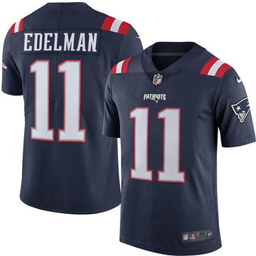 Julian Edelman New England Patriots navy jersey