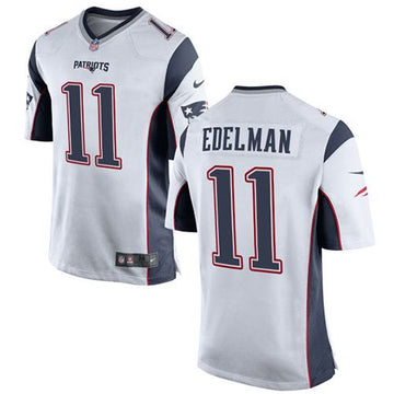Julian Edelman New England Patriots white Elite jersey