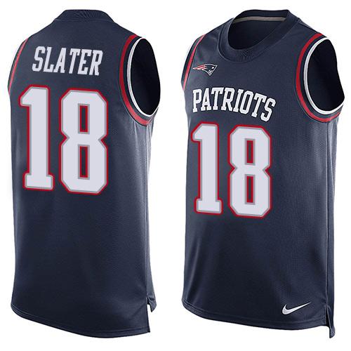 Matt Slater New England Patriots navy jersey