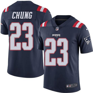Patrick Chung New England Patriots navy jersey