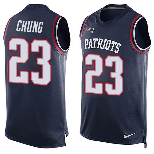 Patrick Chung New England Patriots navy jersey