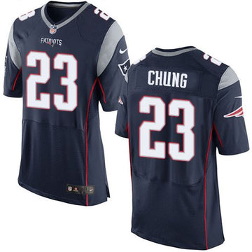 Patrick Chung New England Patriots navy Elite jersey