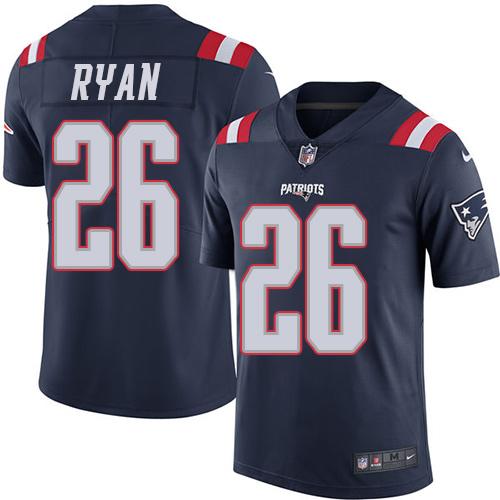Logan Ryan New England Patriots navy jersey