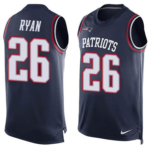 Logan Ryan New England Patriots navy jersey