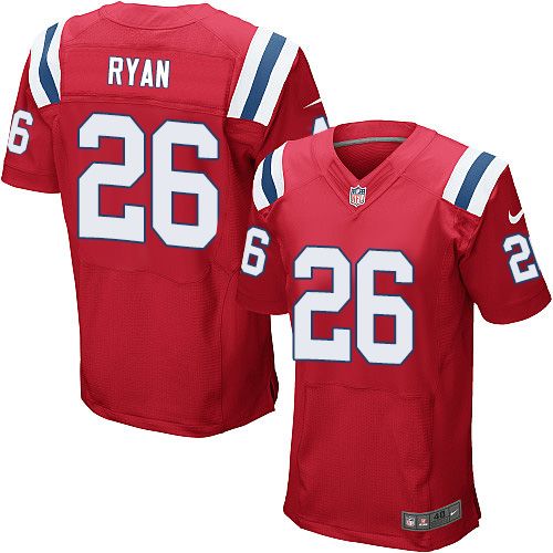 Logan Ryan New England Patriots red Elite jersey