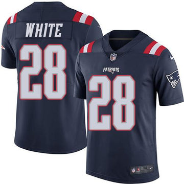 James White New England Patriots navy jersey