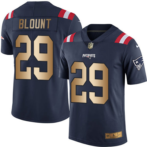 LeGarrette Blount New England Patriots navy jersey