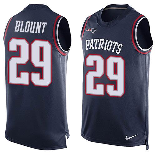 LeGarrette Blount New England Patriots navy jersey