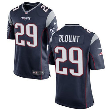LeGarrette Blount New England Patriots navy Elite jersey