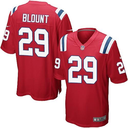 LeGarrette Blount New England Patriots red Elite jersey