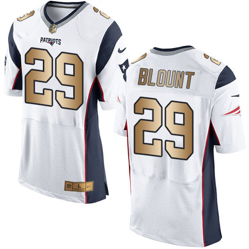 LeGarrette Blount New England Patriots white Elite jersey