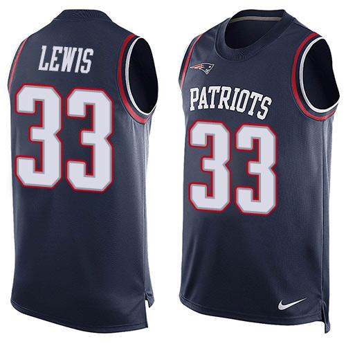 Dion Lewis New England Patriots navy jersey