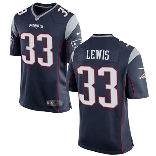 Dion Lewis New England Patriots navy Elite jersey