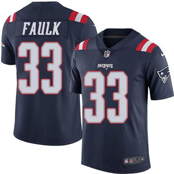 Kevin Faulk New England Patriots navy jersey