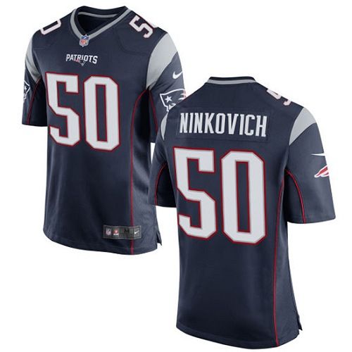 Rob Ninkovich New England Patriots navy Elite jersey
