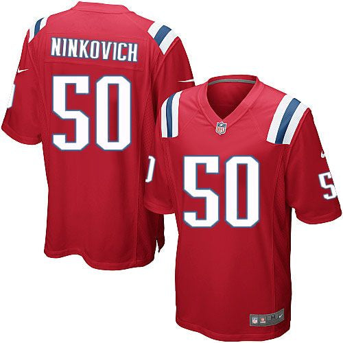 Rob Ninkovich New England Patriots red Elite jersey