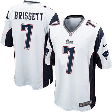 Jacoby Brissett New England Patriots white Elite jersey