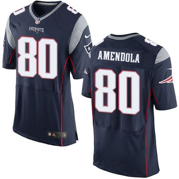 Danny Amendola New England Patriots navy Elite jersey