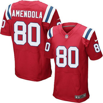 Danny Amendola New England Patriots red Elite jersey