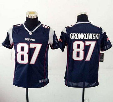 Rob Gronkowski New England Patriots navy Elite jersey