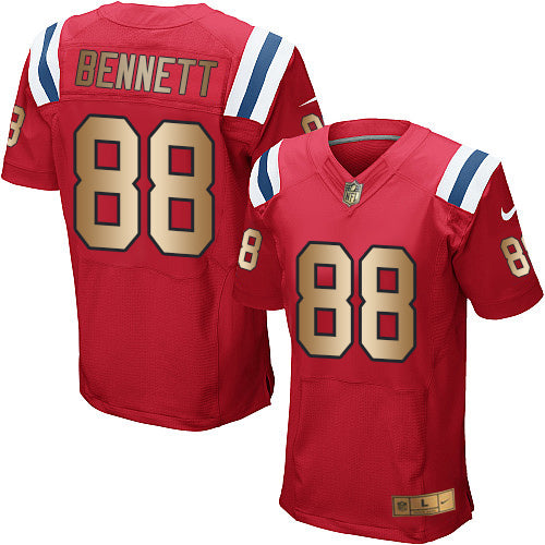 Martellus Bennett New England Patriots red Elite jersey